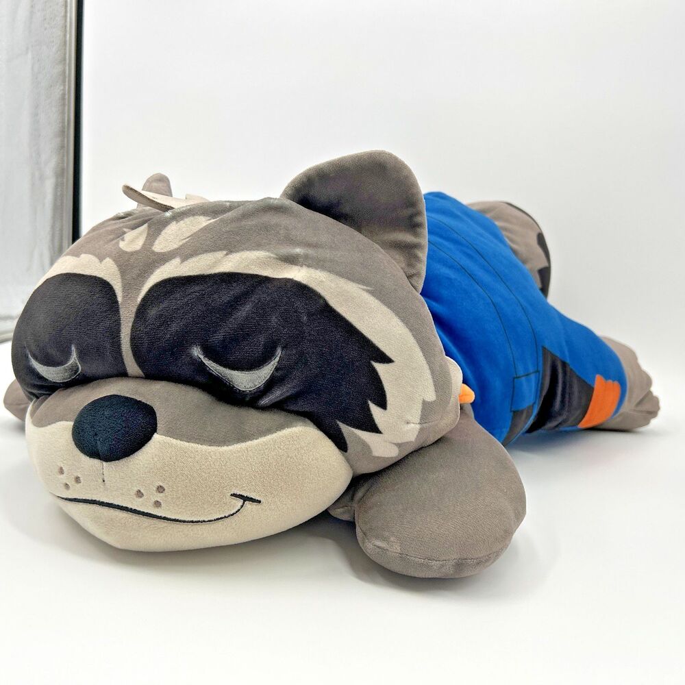 Disney Store Rocket Raccoon Cuddleez 29” Plush Pre-owned Read description